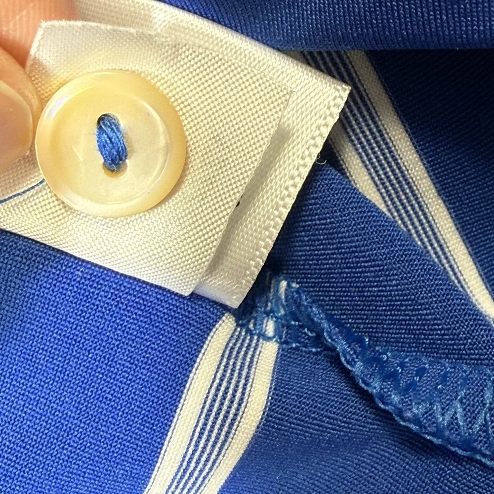 Peter Millar Summer Comfort Golf Polo Shirt Men's XL Blue Performance RCC Logo‎